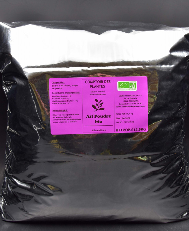 Ail poudre Biologique