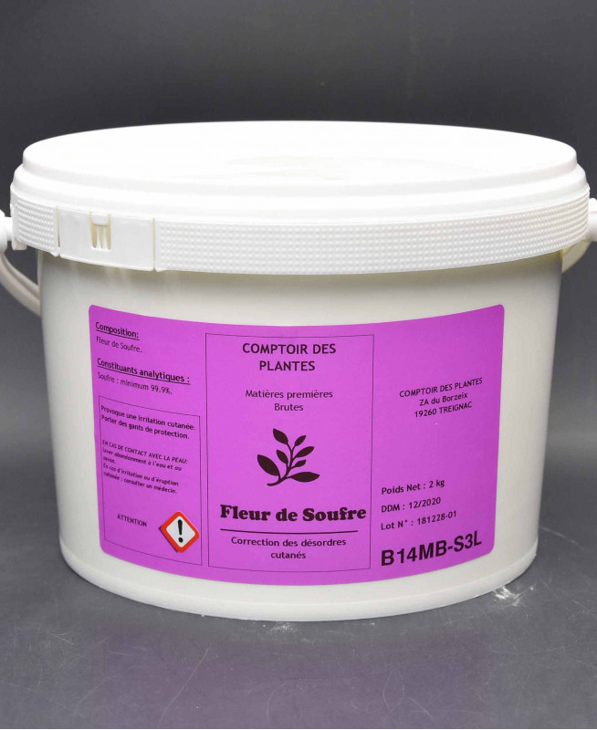 Fleur de Soufre agriculture biologique AB