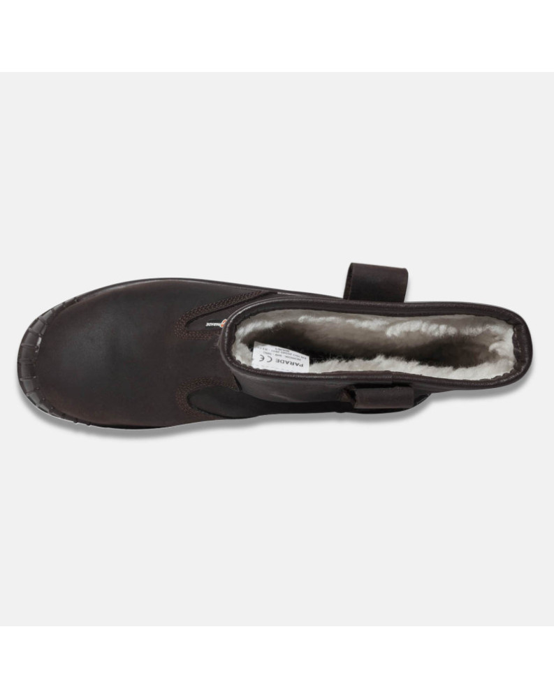 Bottes securite cuir marron PARADE
