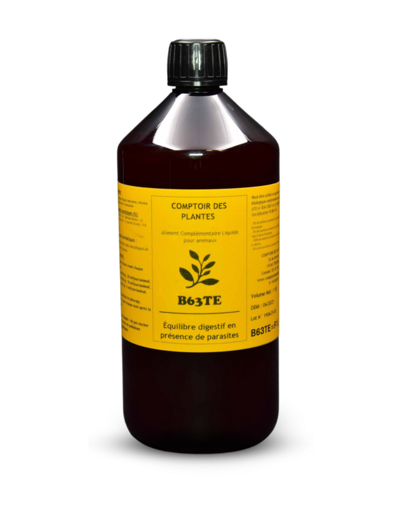 Vermifuge naturel - bovin - équin - caprin - ovin - présence de parasites