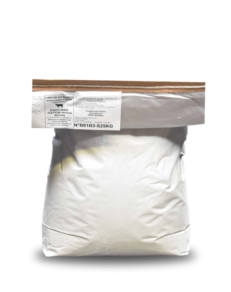 Equilibre Ration Hiver Bovins Caprins Poudre