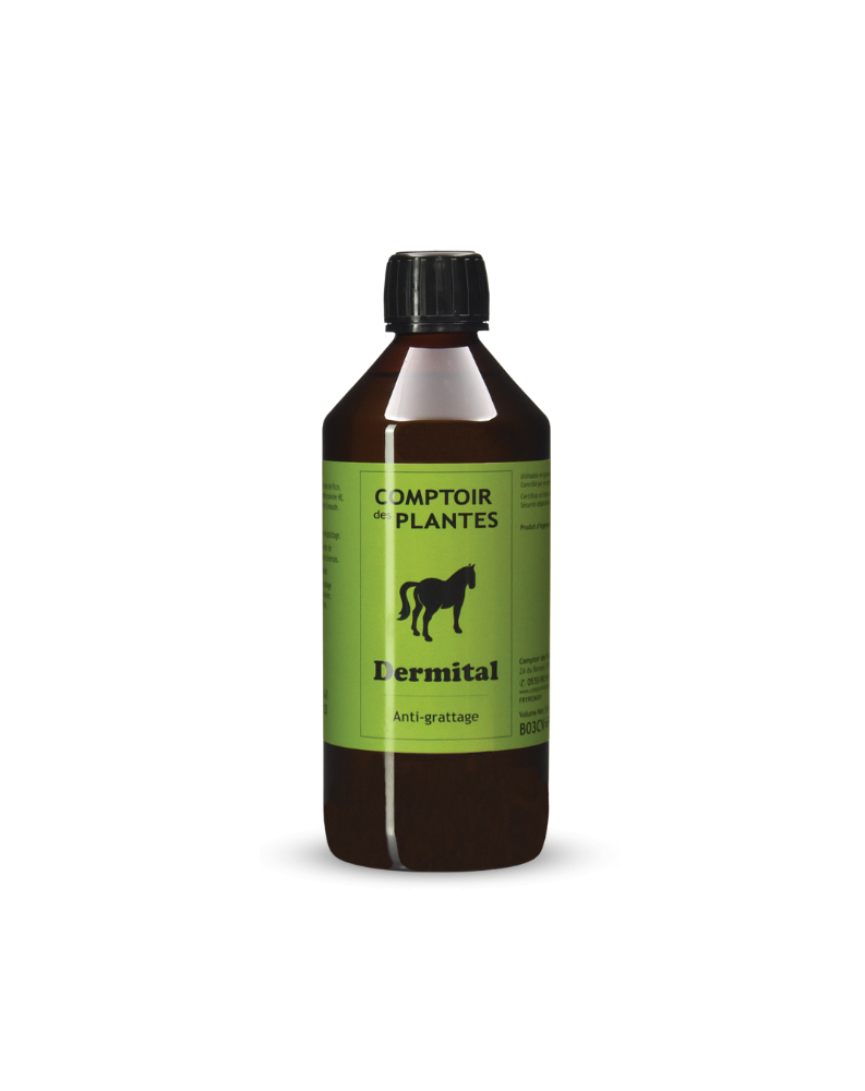 Lotion anti grattage cheval naturelle
