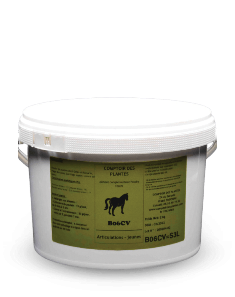 Produit naturel articulation cheval bio