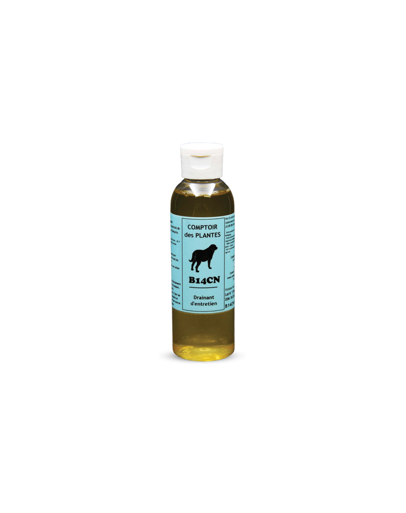 Produit naturel bio drainant pour chiens soutien des fonctions hépatiques