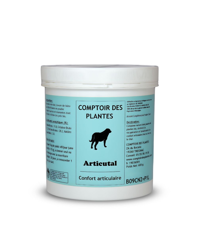 Arthrose articulation boiterie douleurs | naturel | Chien | Bio
