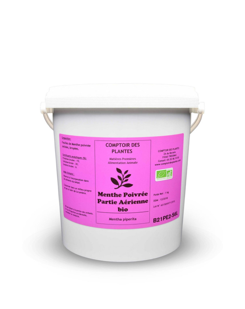 menthe poivrée biologique bio