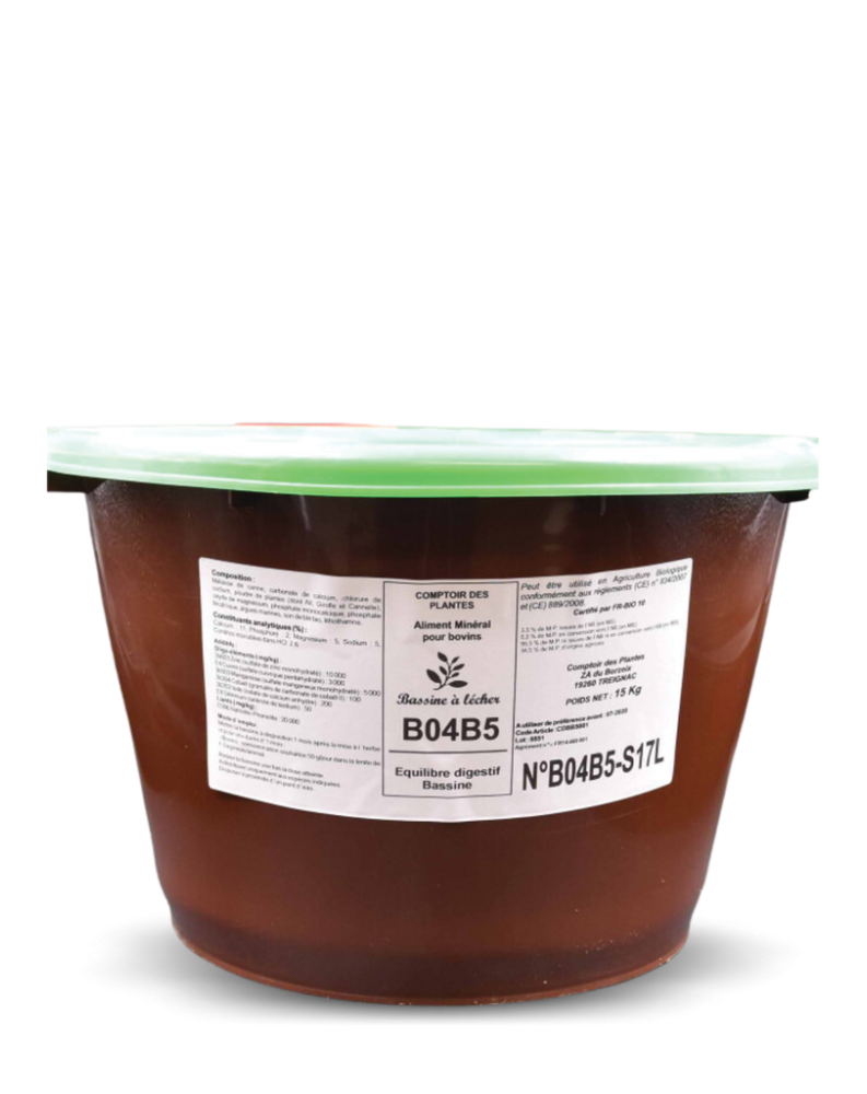 Équilibre digestif | Bovins | Minéraux - Ail - Girofle - Cannelle| Bio