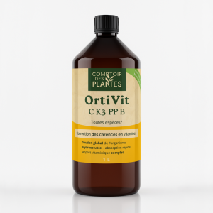 Vitamines | Porc - Volaille - Lapin - Chien - Cheval - Poule pondeuse | Bio