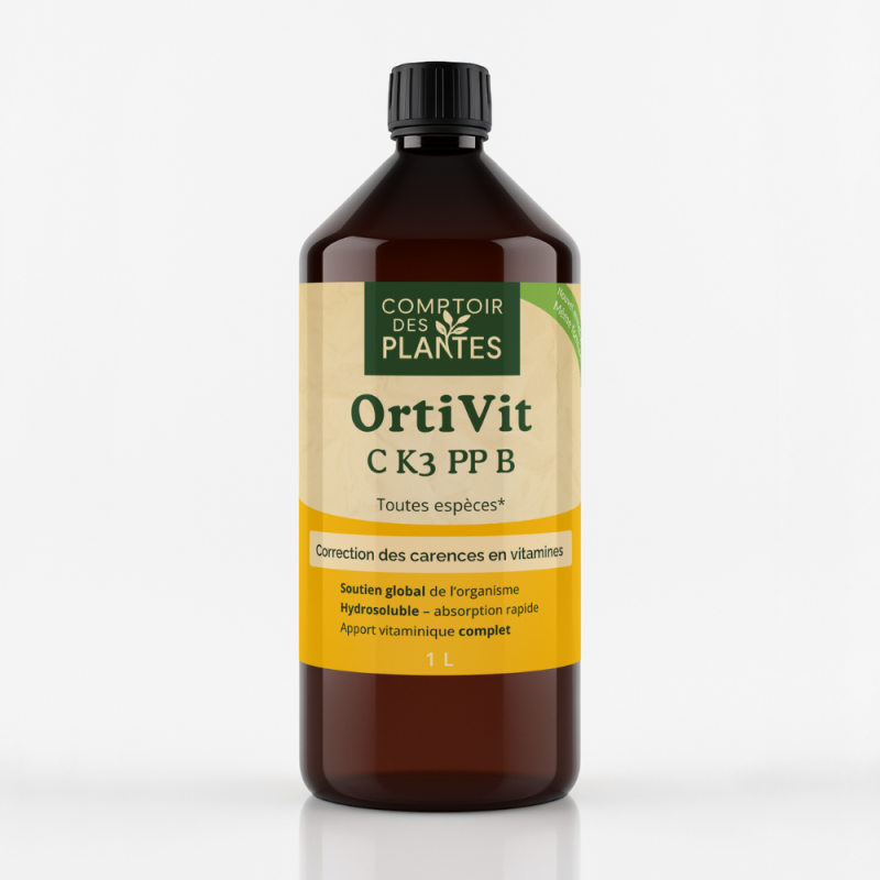 Vitamines | Porc - Volaille - Lapin - Chien - Cheval - Poule pondeuse | Bio