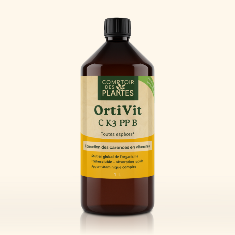 Vitamines | Porc - Volaille - Lapin - Chien - Cheval - Poule pondeuse | Bio